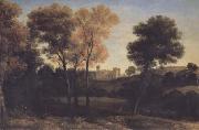 Claude Lorrain View of La Crescenza (mk17) oil